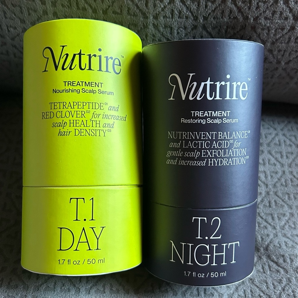 Nutriré T.1 Day and T.2 Night Scalp Serums